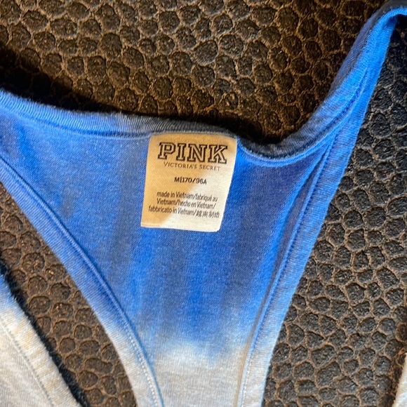 Victoria secret pink tank.  Size medium - Picture 2 of 3